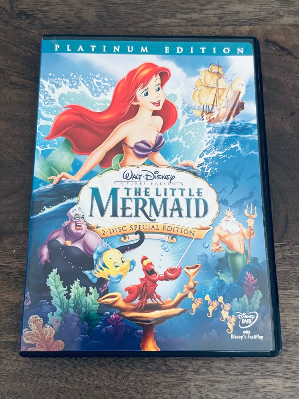 The Little Mermaid Walt Disney DVD Movie Platinum Edition